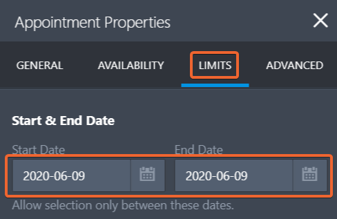 Dates in Appointment fields are not showing Image 1 Screenshot 20