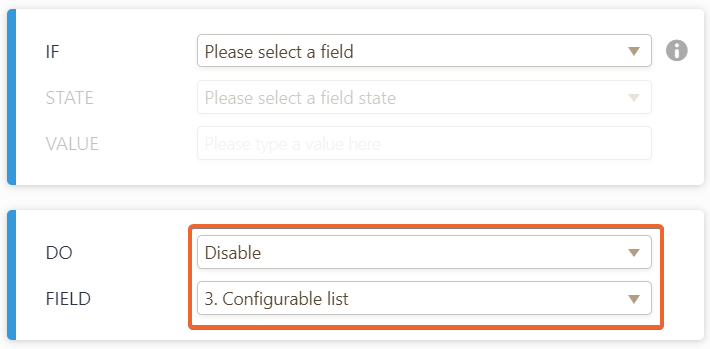 Configurable list is not enabled in conditional logic Image 2 Screenshot 41