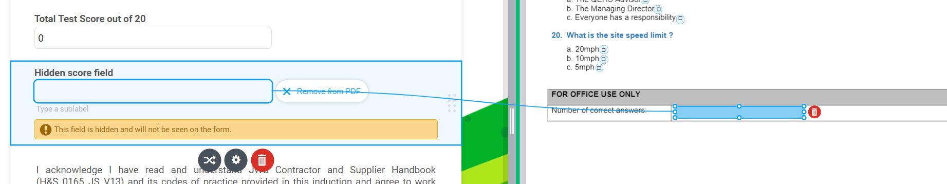 How to show Form calculation widget to PDF file? Image 3 Screenshot 72