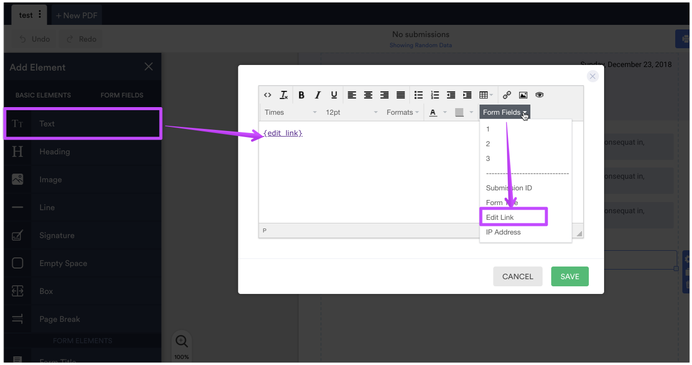How to add edit link to PDF? Image 1 Screenshot 20