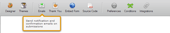 Toolbar  > Emails Screenshot 10