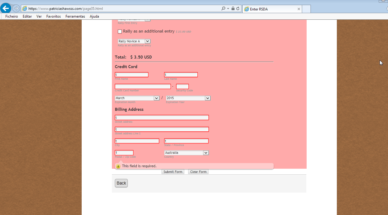 Form not submitting with IExplorer Image 1 Screenshot 30