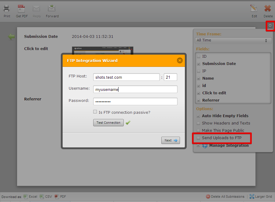How to forward files from Dropbox to FTP? Image 2 Screenshot 51