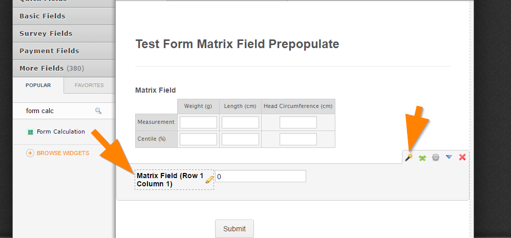 Pass Matrix field value to a prepopulated URL Image 1 Screenshot 30