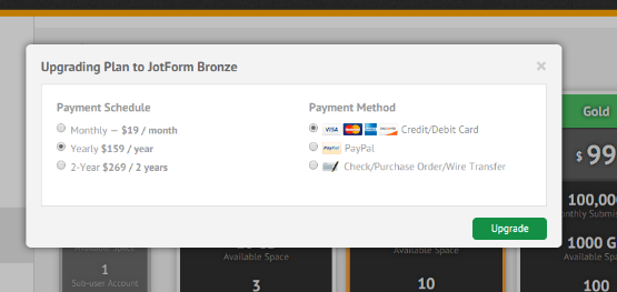 How do I add my credit card information in order to upgrade? Image 3 Screenshot 62
