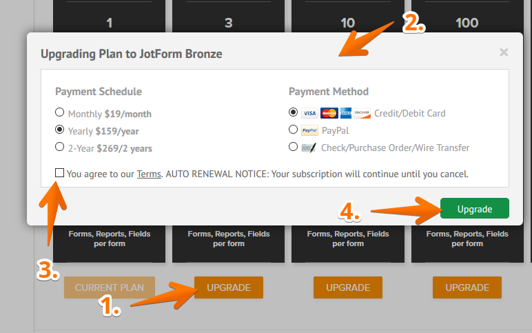 Subscription payment method using PayflowPro Image 1 Screenshot 20