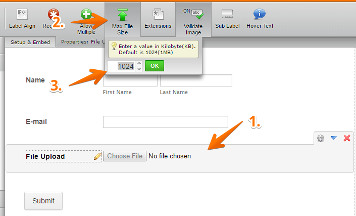 How to adjust the allowed max file size for File Upload? Image 1 Screenshot 20