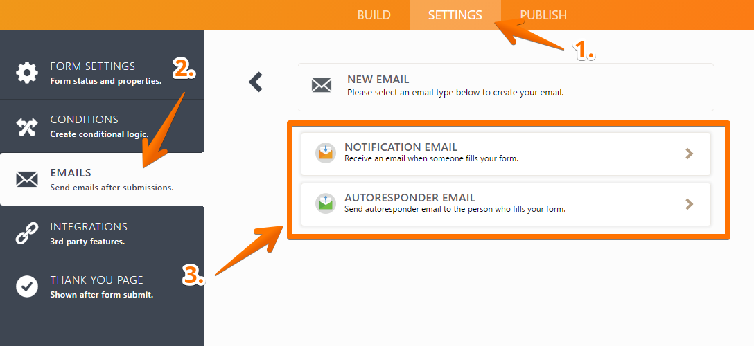 settings email wizard v4 Screenshot 10