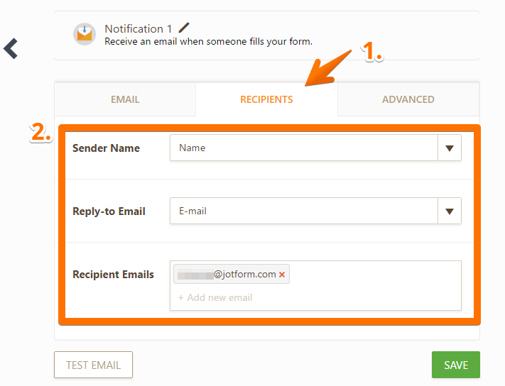 Why is my form not sending notifications to emails? Image 1 Screenshot 51