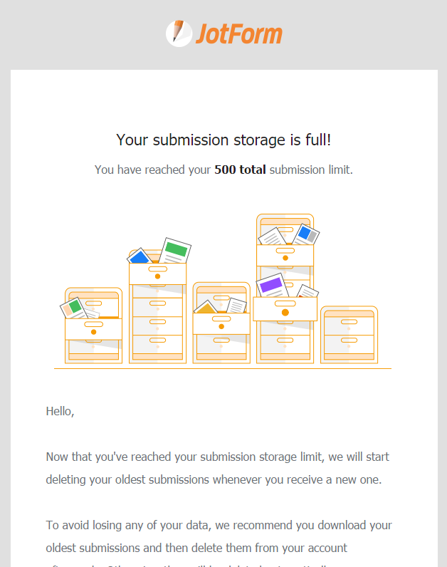 What happens when I hit the 500 submission limit on the free plan? Image 1 Screenshot 20