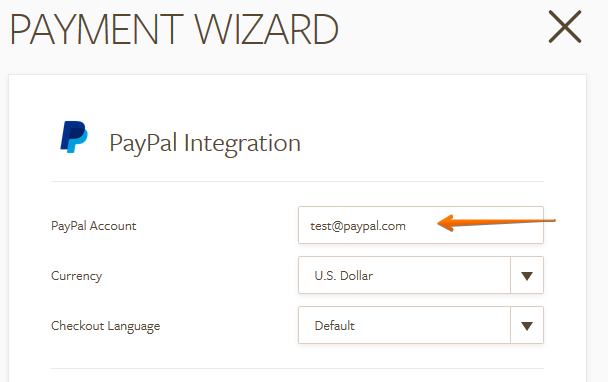 For the creation of paypal payment solution what I enter a paypal accout ? Image 1 Screenshot 20