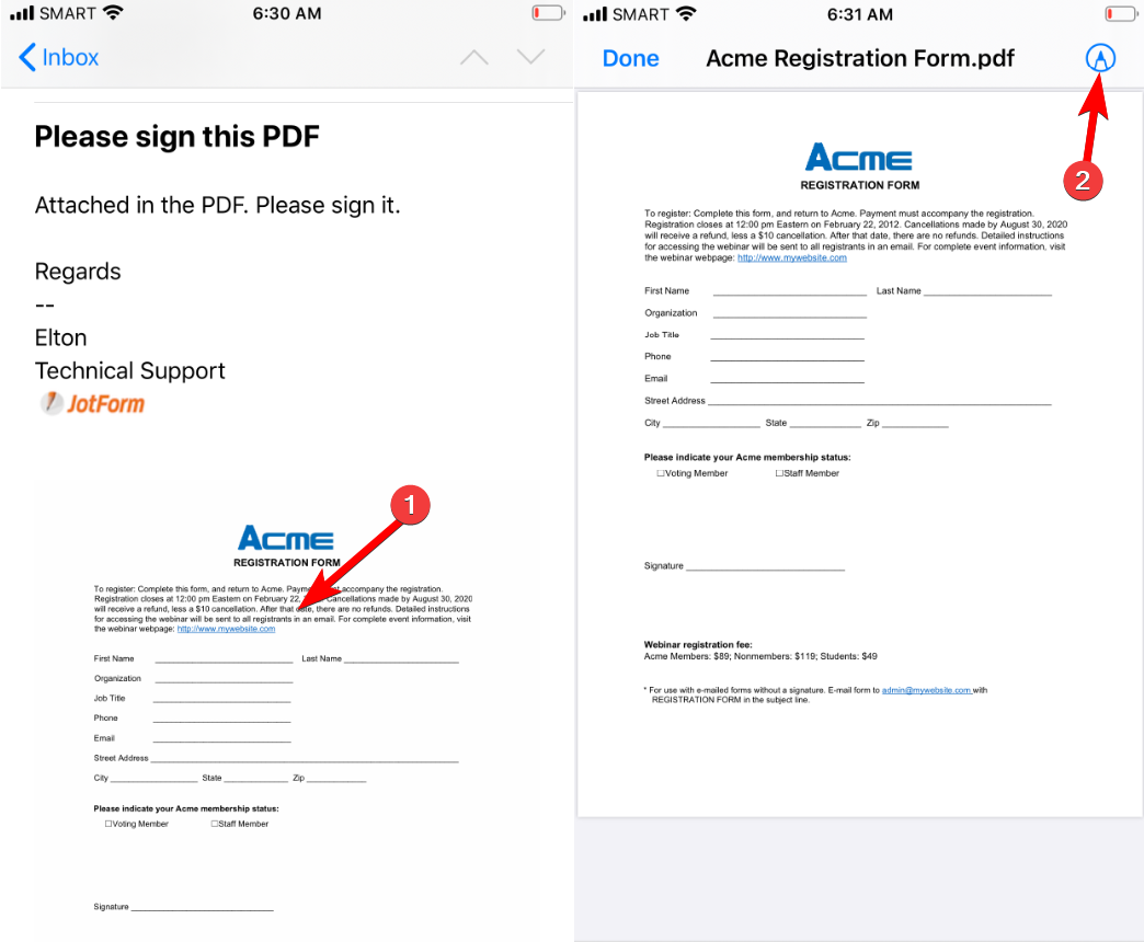 add signature to pdf online