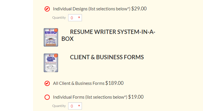 How to make the product selection check off boxes in a red round box Screenshot 20