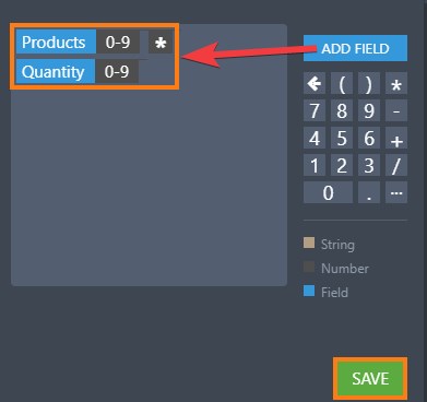 Is it possible to create multiple section headings in a Purchase Order Field? Image 1 Screenshot 20