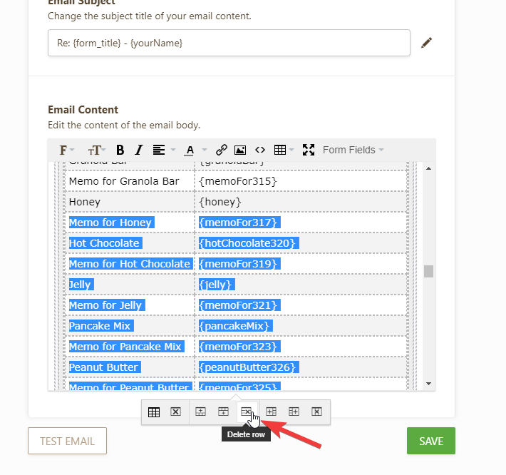 My form is not in the email body for clients Image 2 Screenshot 51