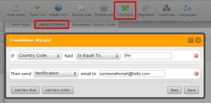 Can email be redirected depending on country of origin by IP address? Image 3 Screenshot 62