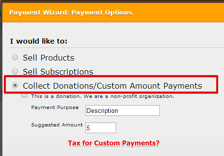 Tax availability on the custom payments Image 1 Screenshot 20