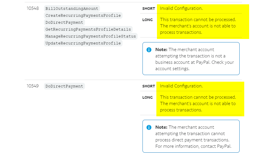 Credit card payment not working (only working through PayPal)