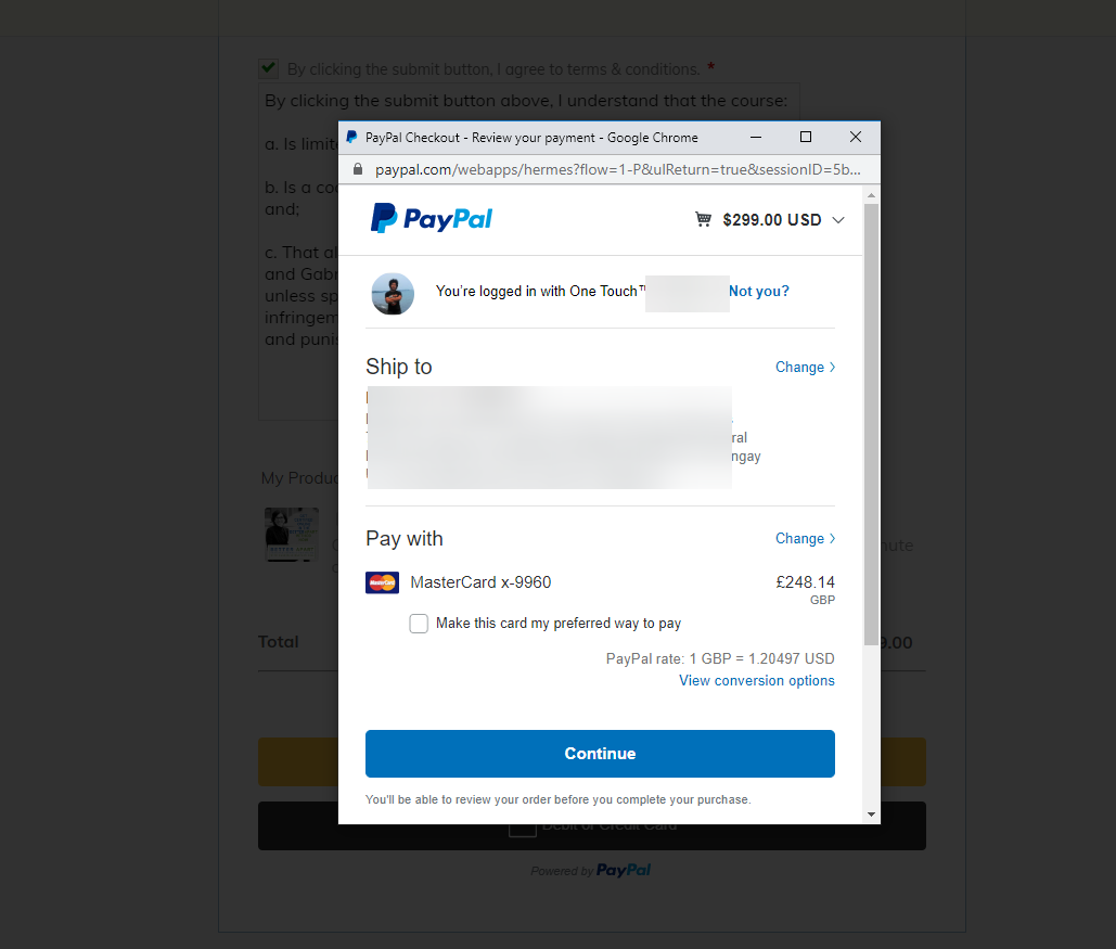 PayPal integration is failing Image 1 Screenshot 30