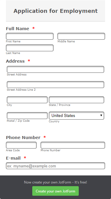 How can I make my form (job application) resize based on device? Image 1 Screenshot 20