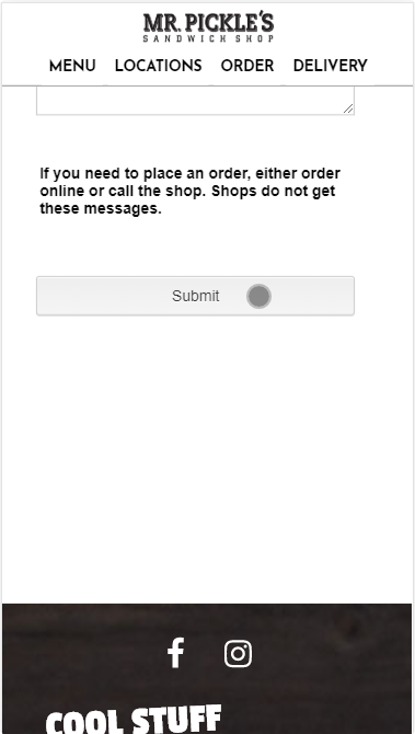 Submit button is getting cut off on mobile devices Image 2 Screenshot 41