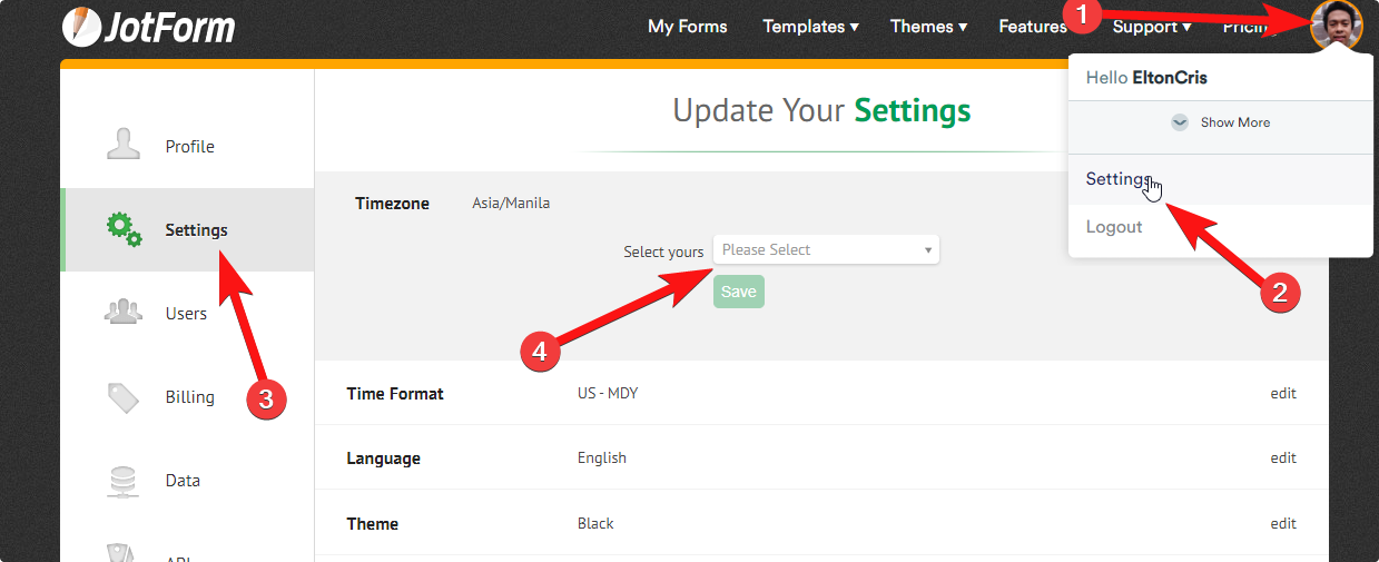 At what time does this send email? Image 1 Screenshot 20