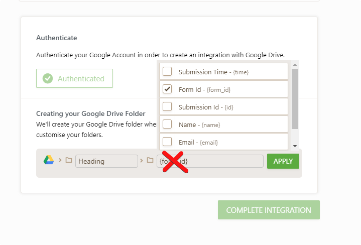 Google Drive Integration: Ability to remove the sub folder Image 1 Screenshot 20