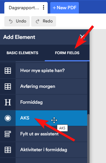 Selection of single choice field does not show on PDF Image 1 Screenshot 20