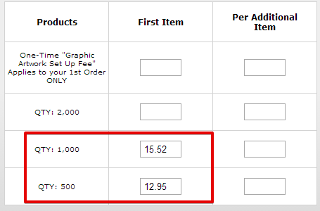 Shipping Rates wont populate in all options (Only 1 of 3 options) Image 1 Screenshot 20