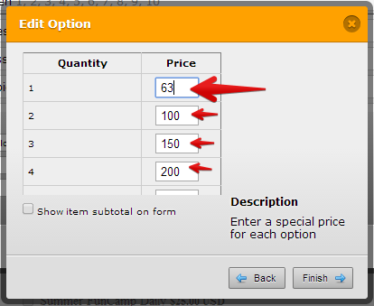 I updated the price on my  form but it still shows the old price Image 2 Screenshot 41