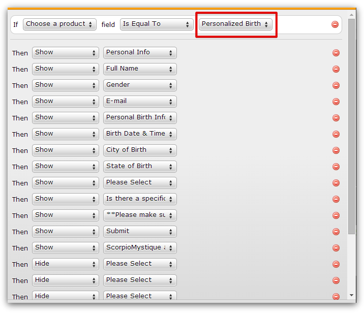 Payment integration: How to troubleshoot conditional logic on product options Image 1 Screenshot 30