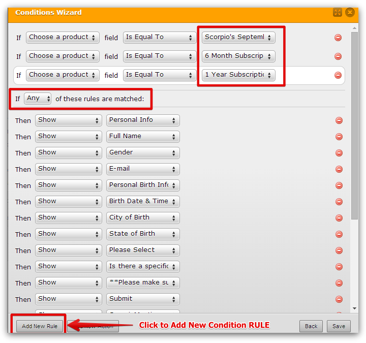 Payment integration: How to troubleshoot conditional logic on product options Image 2 Screenshot 41