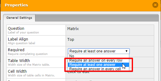 Matrix with Text inputs is required through condition but form can be submitted Image 1 Screenshot 20