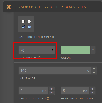 Make the checkboxes and matrix widgets larger? Image 4 Screenshot 83