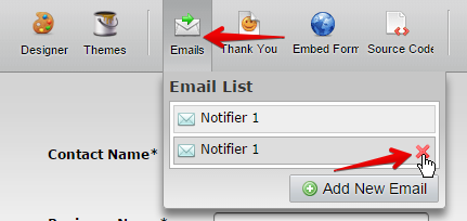 Not receiving email notifications when my form is submitted Image 1 Screenshot 20