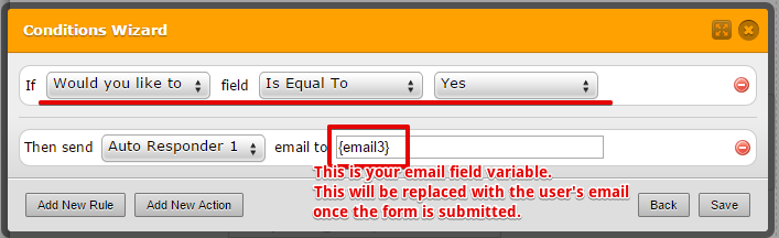 Allow the customer to select if they should get an email or not of the data they submitted Image 3 Screenshot 62