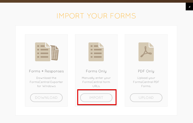 Import missed form from adobe formscentral Image 1 Screenshot 40