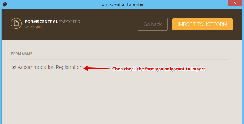 Import missed form from adobe formscentral Image 3 Screenshot 62