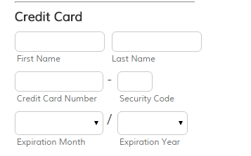 Make credit card field side by side Image 1 Screenshot 20