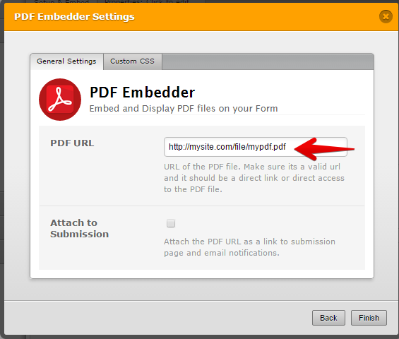 how can I upload a pdf document and put it on one form, is that possible? Image 1 Screenshot 20