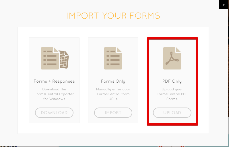Can I still import PDF forms? Image 1 Screenshot 20