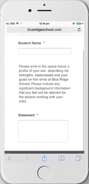 forms arent working on iPhones Image 1 Screenshot 20