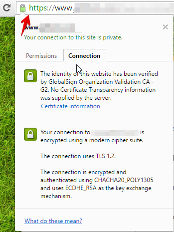 Does my website need to be secure in order to embed, not link, a secure form? Image 1 Screenshot 20