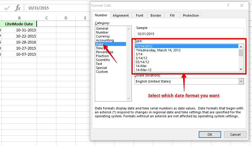 When I export data to an excel or csv spreadsheet, the date format is out of sync Image 3 Screenshot 62