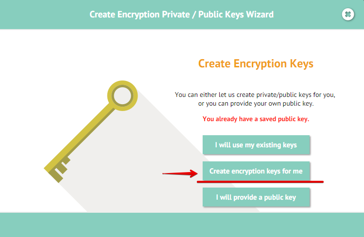 how to generate or create a encrypted key Image 2 Screenshot 41