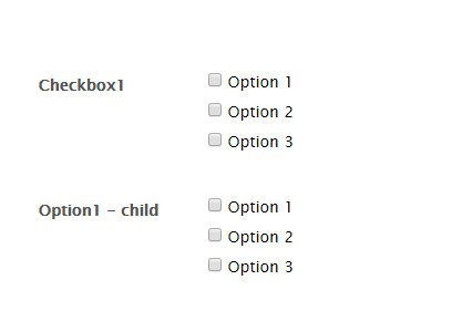 How do I create additional check boxes under an existing check box? Image 1 Screenshot 50