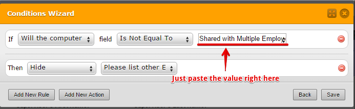 Conditional Logic Based on the Response in a Minimal Radio Button Image 1 Screenshot 20