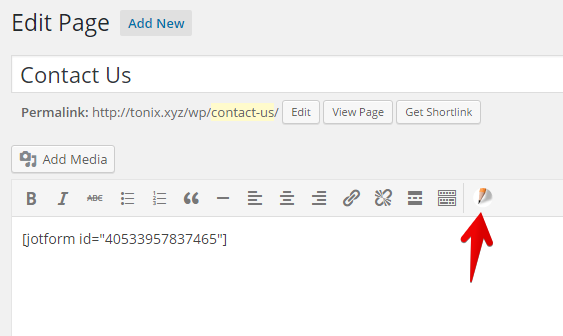 Upota Jotform Wordpressiin käyttämällä Upota lomake -laajennusta Image-3