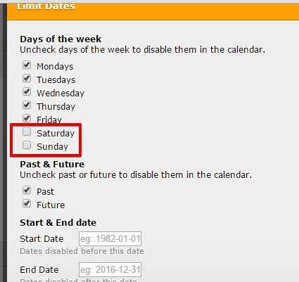 date calculations Exclude weekends from number of days between dates Image 1 Screenshot 20