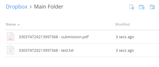 Dropbox: Allow no folder (root folder) and retain original file name of the file Image 2 Screenshot 61